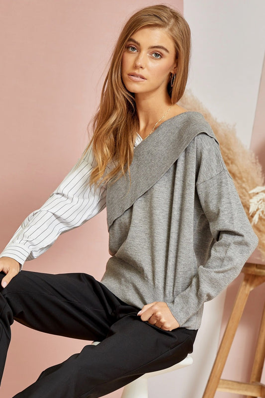 ABU Sweater Blouse Combo